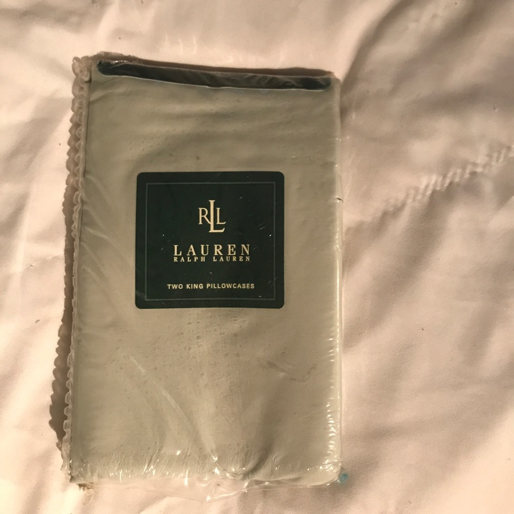 Ralph Lauren King Size Pillow Cases